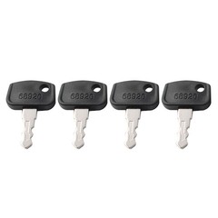 4PCS Ignition Key 68920 for Kubota Utility Vehicles RTV400 RTV500 RTV900 RTV1140