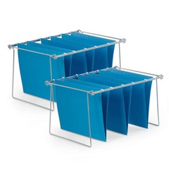 Blue Summit Supplies Hanging File Bars, Steel, Letter Size 13″ x 17.5″, 12 Total