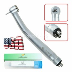 Dental High Speed Handpiece (LED E-generator) Push Button Type 4 holes For NSK