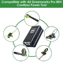 2pcs 5000mAh 80V Pro pack Lithium Battery GWL1840 For GBA80200 GBA80400 Battery