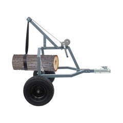 Heavy-Duty ATV Log Skidding Arch & Holder Set Logs Trailer Strong Load-bearing