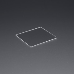 Imported Corning 7980 HPFS Fused Silica Glass Quartz Substrate 50x50mm T1/2mm