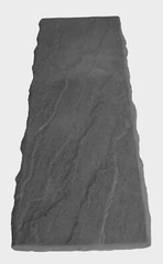 Rubber Mold for Concrete, Slate Texture, Wall Cap Mold, 24″L x 9″W x 2″D