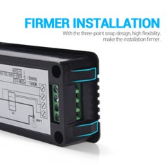 100A LCD Digital Display Ammeter AC Current Voltage Voltmeter Energy Panel Meter