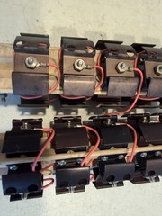 Lot of 2 Vintage Amperex Selenium Rectifier Stack High Voltage Industrial Radio