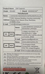 RDINSCOS EMF Detector Detect Types of Electromagnetic Radiation Field in 1 Meter