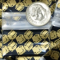 BaggiesSince1987- 12534 ZipSeal DESIGN BAGS MIX 1.25″X3/4″ METALLIC, 👀Details🔽