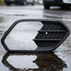 Passenger Right Side Bumper Insert Fog Light Lamp Cover Bezel Ford Escape 2017-2