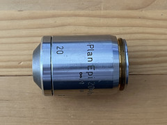 Reichert Austria 20 Plan 20x / 0.40 Epi IK No. 500.939 Microscope Objective Lens