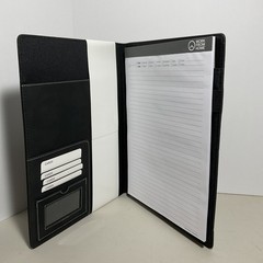 Padfolio W/ Writing Notebook 9.75″ x 12.25″ Black