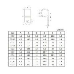 PLASTIC NYLON P CLIPS/CLAMPS FOR FIXING PIPE TUBE WIRE CABLE HOSE MOUNTING PA66