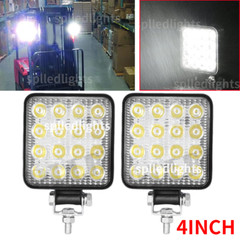 for 2pcs Fit klift LED Work light bulbs Deere 650 750 25 30 50 Excavator Yanmar