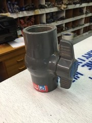PVC Ball Valves 1-1/2″ Threaded Multiple Brands See Description.