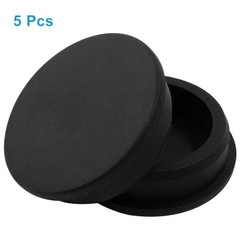 5Pcs Waterproof Silicone Rubber Plugs for 2″ Round Holes – Flexible Stopper Caps