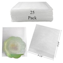 UBMOVE 9 1/8″x9 3/4″ Foam Pouches for Bowls (25 Pack) Protect Dishes