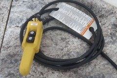 CM Lodestar 3154NH 1/2 HP 230/460VAC 16 FPM 20 Ft L 0.5 Ton Electric Chain Hoist
