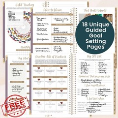 bloom daily planners Purple Linen 5.5×8.25 Academic Planner
