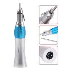 Dental Surgical Straight Handpiece 1:1 Nose Cone W/ External Irrigation Pipe SA