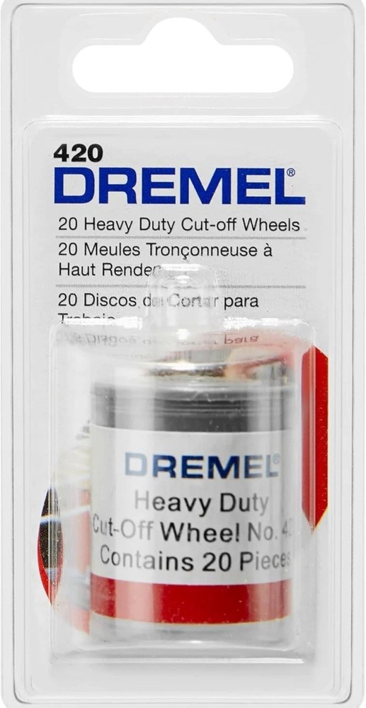 Brand New Dremel 420 Heavy Duty Cut-Off Wheels – 20 Pack