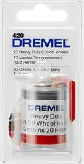 Brand New Dremel 420 Heavy Duty Cut-Off Wheels – 20 Pack