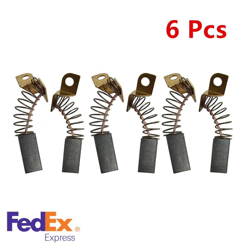 Pack of 6 Motor Brushes Kit For Porter Cable 7800 Drywall Sander N119739/879058