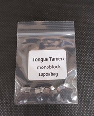 10Pcs Dental Orthodontic MIM Bite Turbos Tongue Tamers Monoblock Bondable Hinge