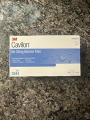 60 Count 3M Cavilon No Sting Barrier Film Sterile 30 x 1.0 mL, Ref 3344 Wipes