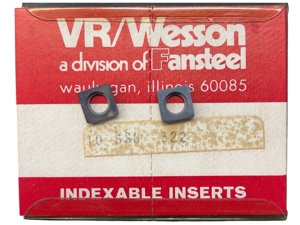 (10 Pcs) VR/Wesson SSN 322 Carbide Insert Shims