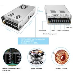 1/3/5 Axis NEMA34 Closed Loop Stepper motor Hybrid Servo HB808C Driver CNC Kit