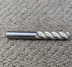 ACCUPRO 76491752: Corner Radius End Mill: 3/4″ Dia, 4 Flute, Solid Carbide