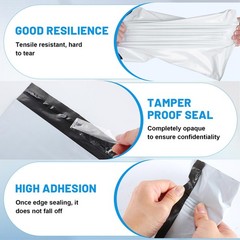 Poly Mailers 14.5×19 Inch 200 Pcs, Large Shipping Bags for Clothing, Waterproof