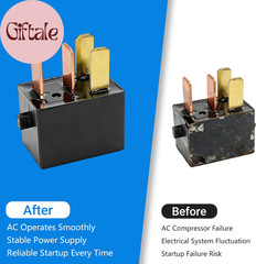 2Pcs G8HL-H71 AC Compressor & Starter Motor Control Relay for Honda Accord Civic