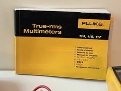 Fluke 115/322 True RMS HVAC Multimeter and Clamp Meter Combo Kit
