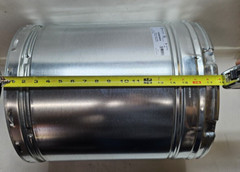 Hart & Cooley 086088 14R18 Type B Gas Vent Round Pipe 14 x 18″