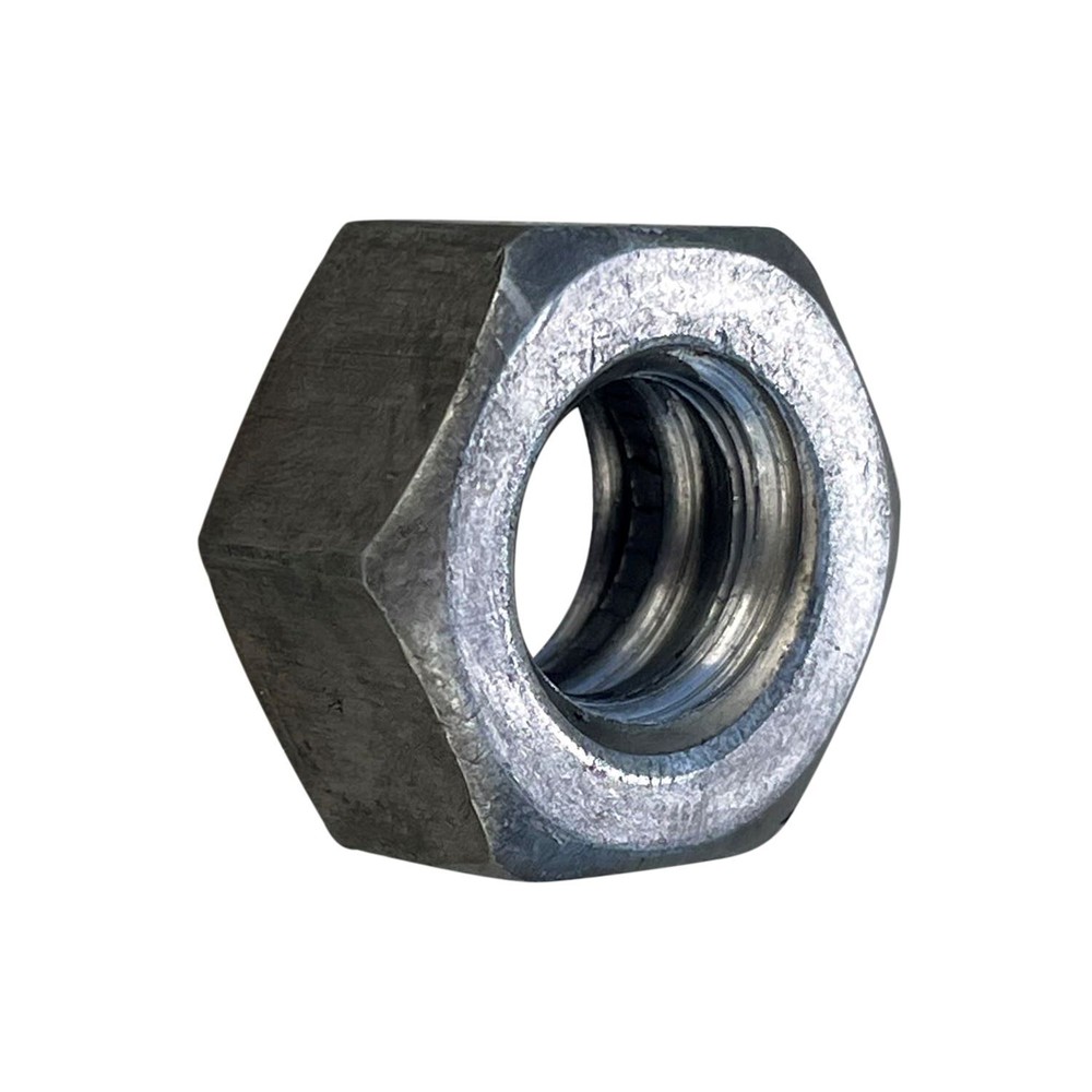 Sandbaggy 1/2″ Hex Coil Rod Nuts (Threaded) – Plain Steel