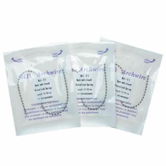 Dental High Quality Orthodontic Nickel-titanium Closed Distalized 180mm 0.010