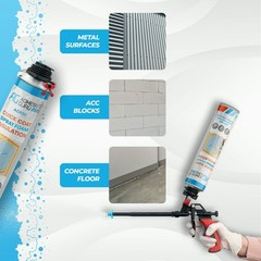 QuickCoat Closed Cell Spray Foam Insulation Kit for Wall–12×32.8oz(930g) Covers