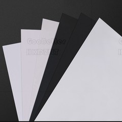 PVC Plastic Sheet Thin Slice White Black Thick 0.2 mm 0.3 mm – 2 mm A3 A4 A5