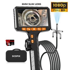 BestPrice 2-Way 360° Endoscope W/Light Industrial Articulating Borescope Camera