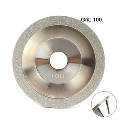 4″ Diamond Grinding Wheel Cup Carbide Metal Cutter Grinder 100-400 Grit Tool US
