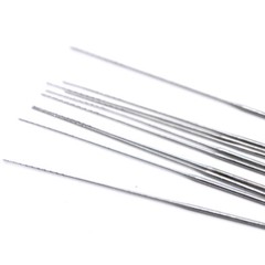  10pcs/box 0/00#/000## Dental Barbed Broaches Endodontic Stainless Steel