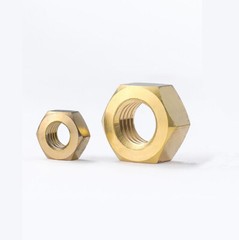 Brass Hex Nuts Hexagonal Nut M1.4 M1.6 M2 M2.5 M3 M4 M5 M6 M8 M10 M12 M14-M24