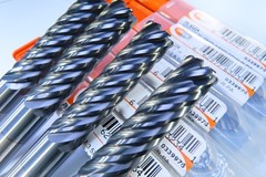 LOT ( 5 PCS ) IMCO 1/2″ POW-R-PATH CARBIDE 63234 END MILLS 7 FLUTE .060″ RADIUS