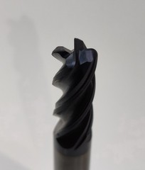 3/8″ Dia. 7/8″ LOC Radius .060 Carbide Varimill End Mill New Hanita w/Flat Read