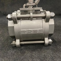 3″ TCI 316/316L TC 3000S 3-pieces socketweld Ball Valve w/ o-ring, silicone free