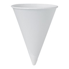 RJ Schinner Co Bare Paper Cone Drinking Cup, 4.25-ounce capacity (5000/CS)