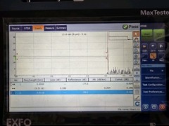 EXFO MAX-715B-M1-EA-RF SM 1310 1550 OTDR iOLM iAVD with PM VFL WiFi BT MaxTester