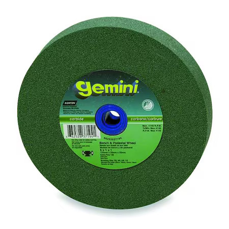 Norton Abrasives 66253160366 Grinding Wheel, T1, 10X1x1-1/4, Sc, 80G, Grn