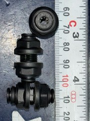 (5) 5/32” 4mm PARKER LEGRIS 3116 04 00 Push-Fit Union 5/32 in PTC Bulkhead 5pcs