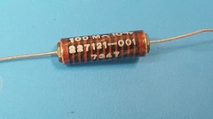 5 Pcs, Resistor, High Voltage, Axial, 100M Ohms, 3.5kV, 1W, Vishay, BBFW100MKF08